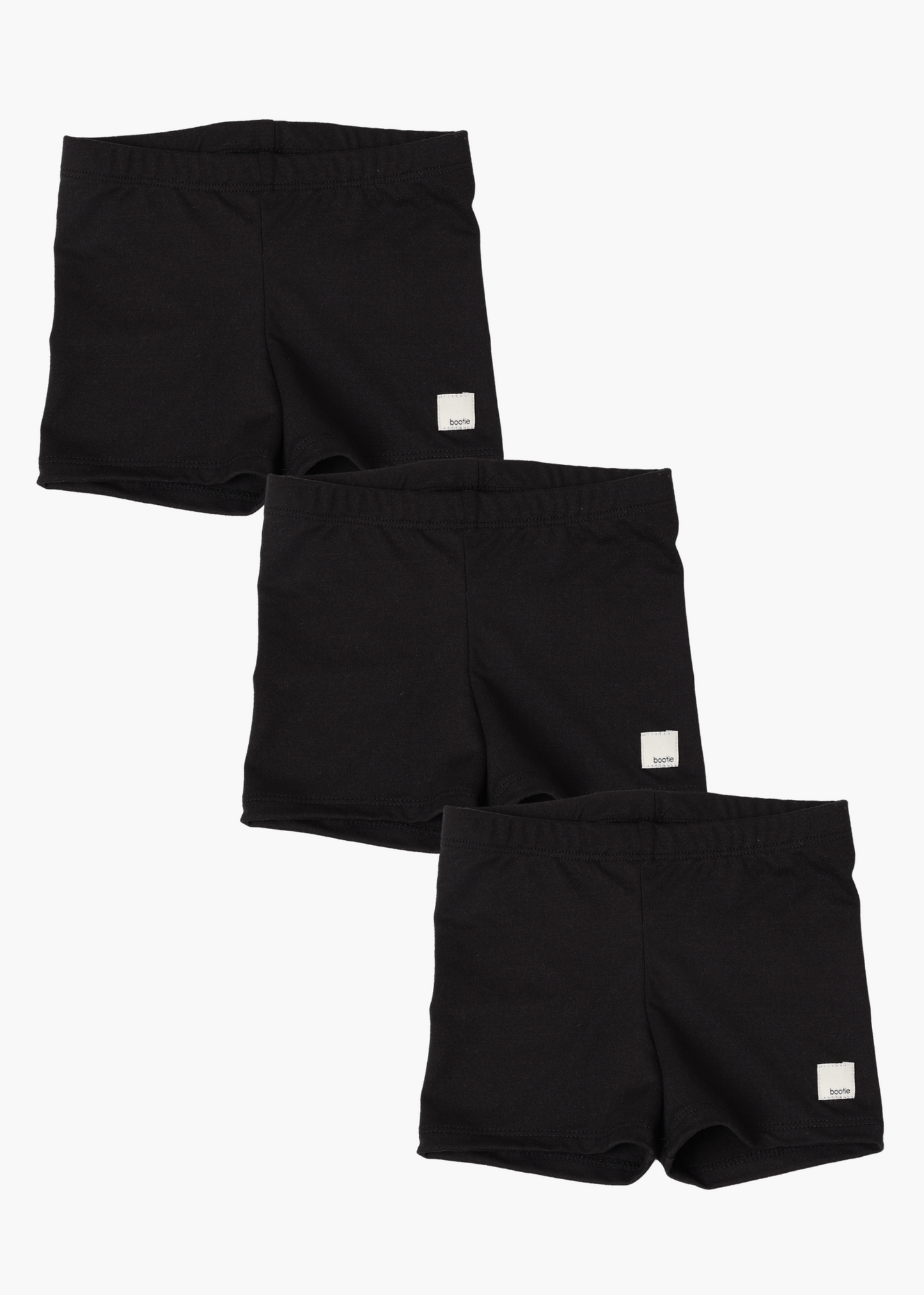 girls black tumble short