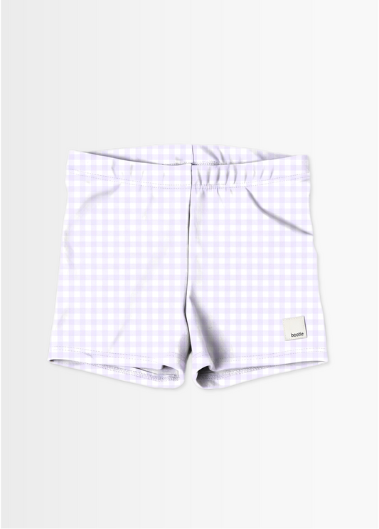 Play-All-Day Short - Lilac Gingham