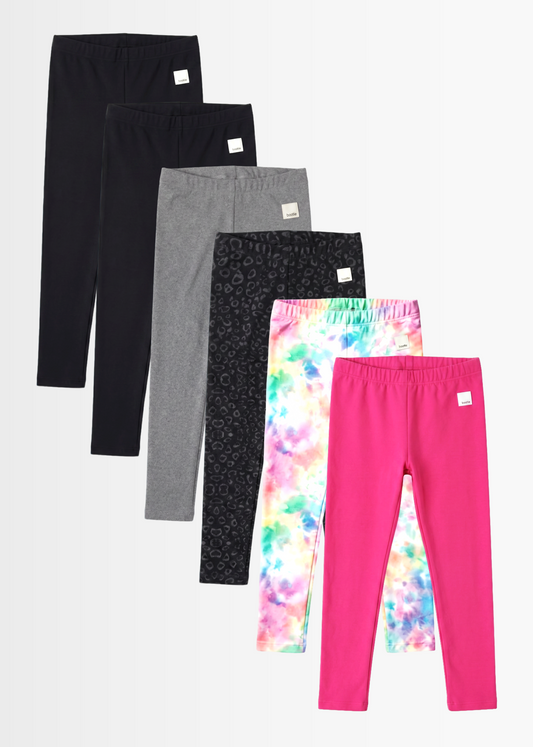 Play-All-Day Legging 6-pack - Mix Pack