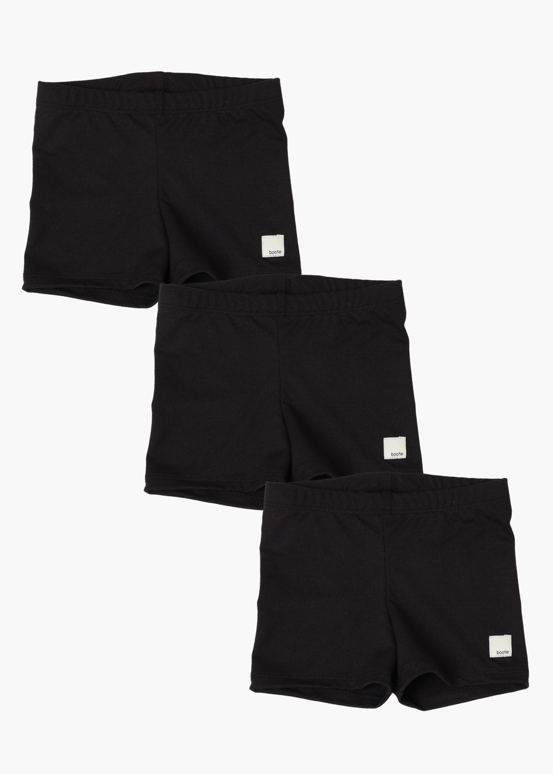 girls black tumble short