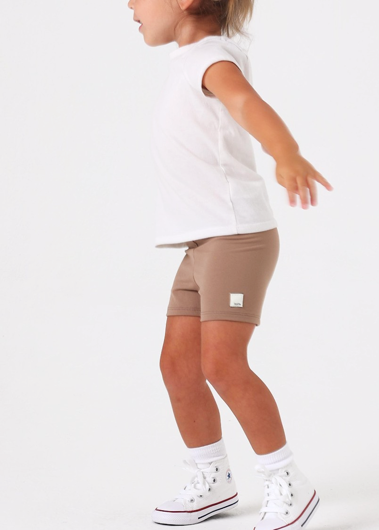 Beige Tan Girls Short