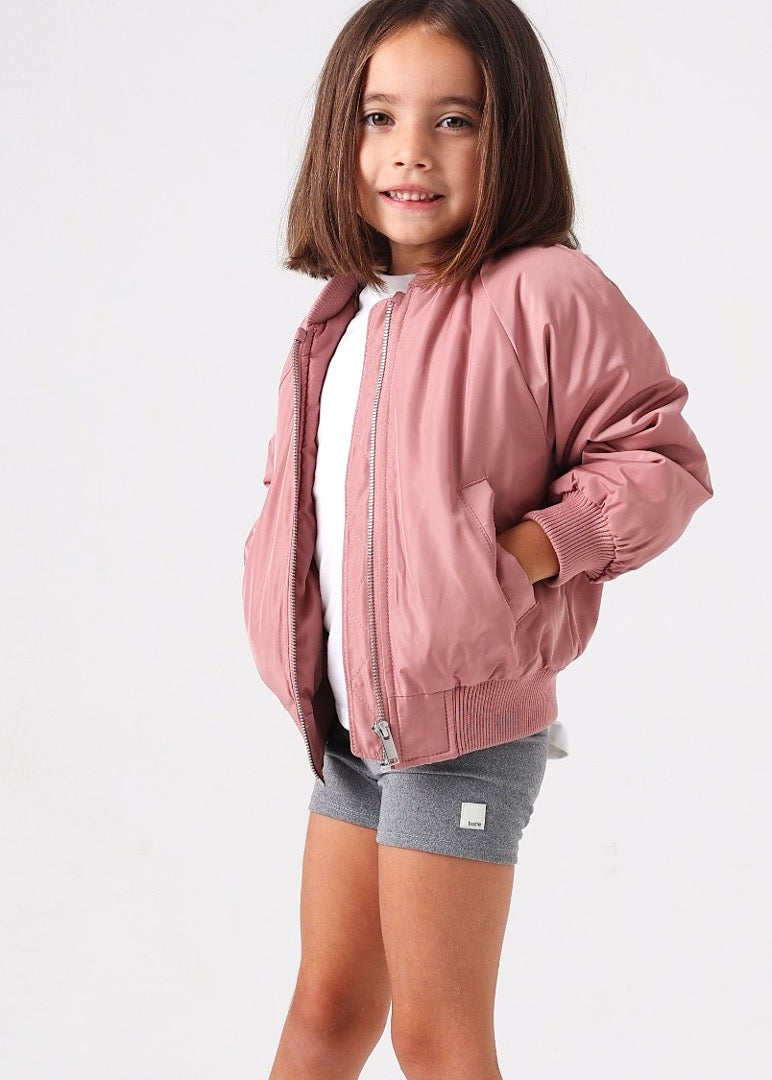 Heather Gray Girls Short