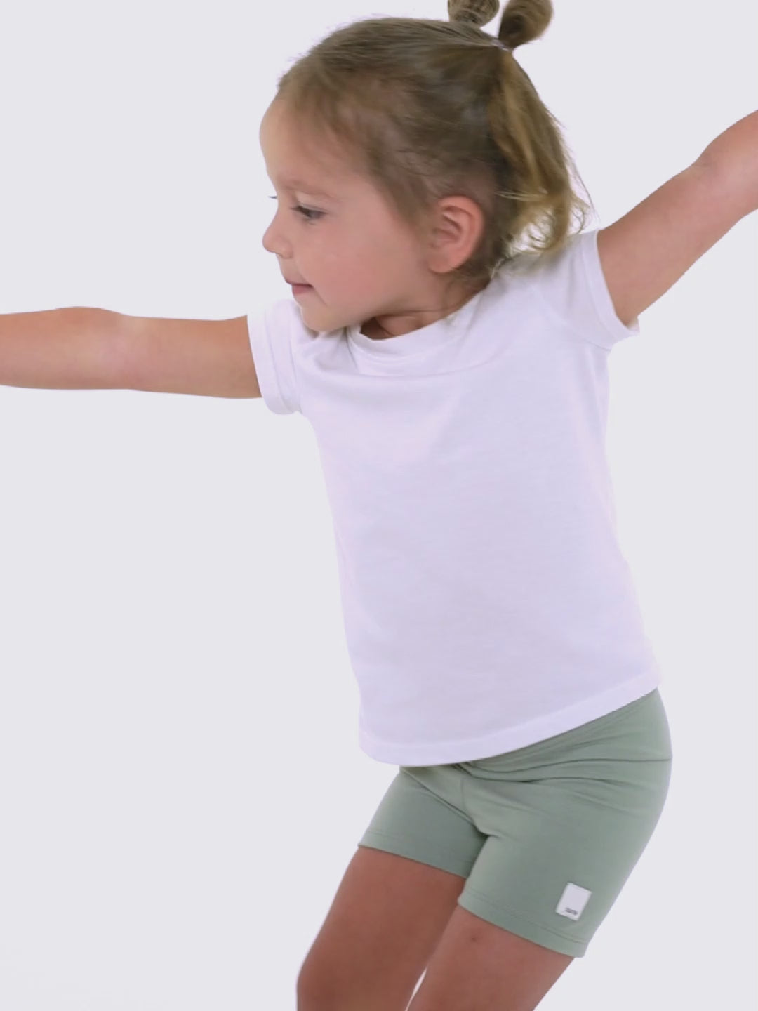 Sage Green Girls Short
